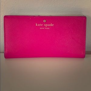 Kate Spade Hot Pink Wallet
